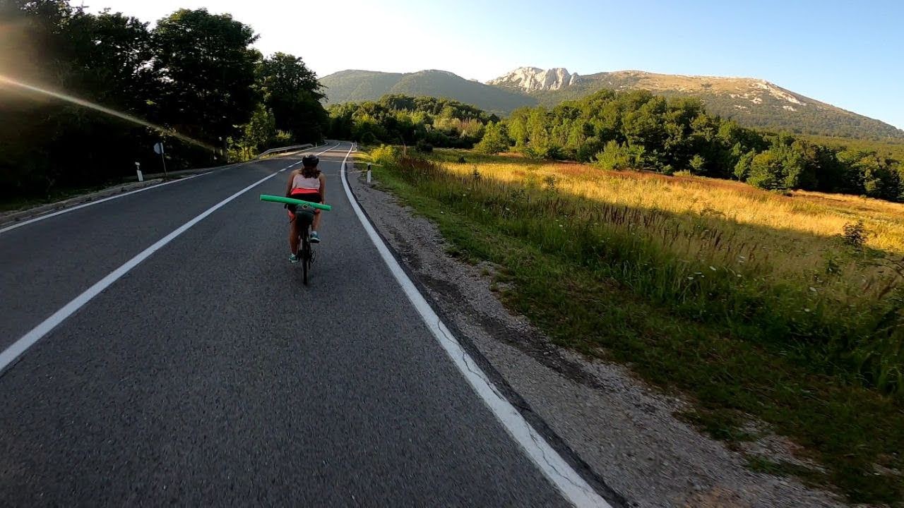 cycling in Velebit mountain